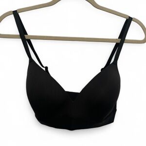 New with Tags Earth Republic Black Wireless Bra Size 34D